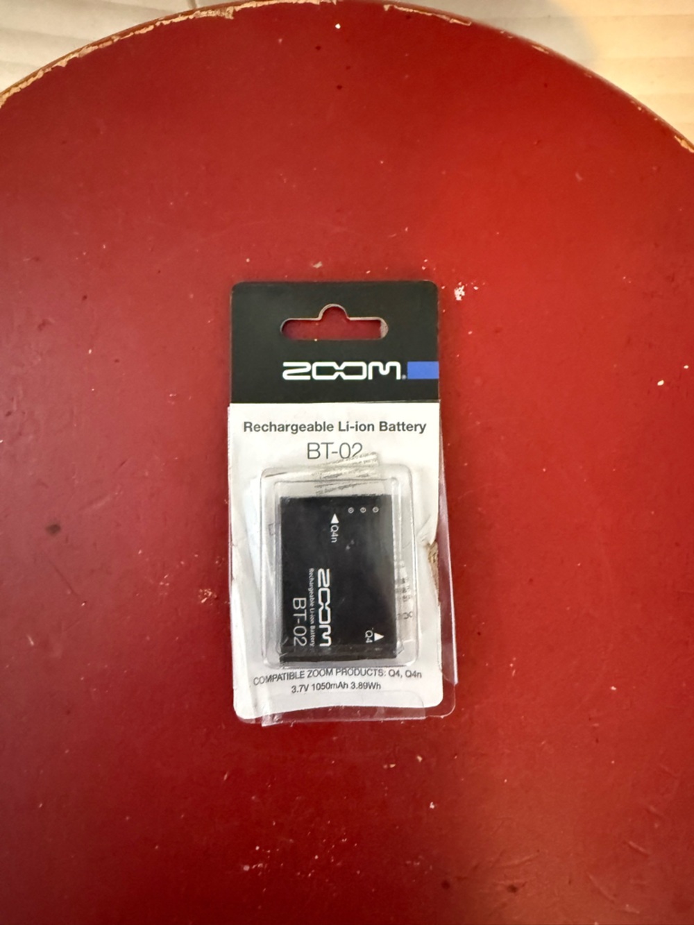 Zoom BT-02 Rechargeable Li-ion Battery Pack in Black